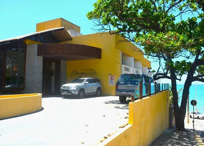 Na Praia - Elegance 402 Luxo - Lateral Vista Mar